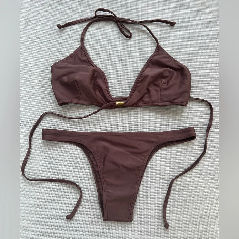 BRAZILIAN BIKINI MADE IN BRAZIL BATHING SUIT two-piece Samba Swimwear bikini set - Picture 12 of 16
